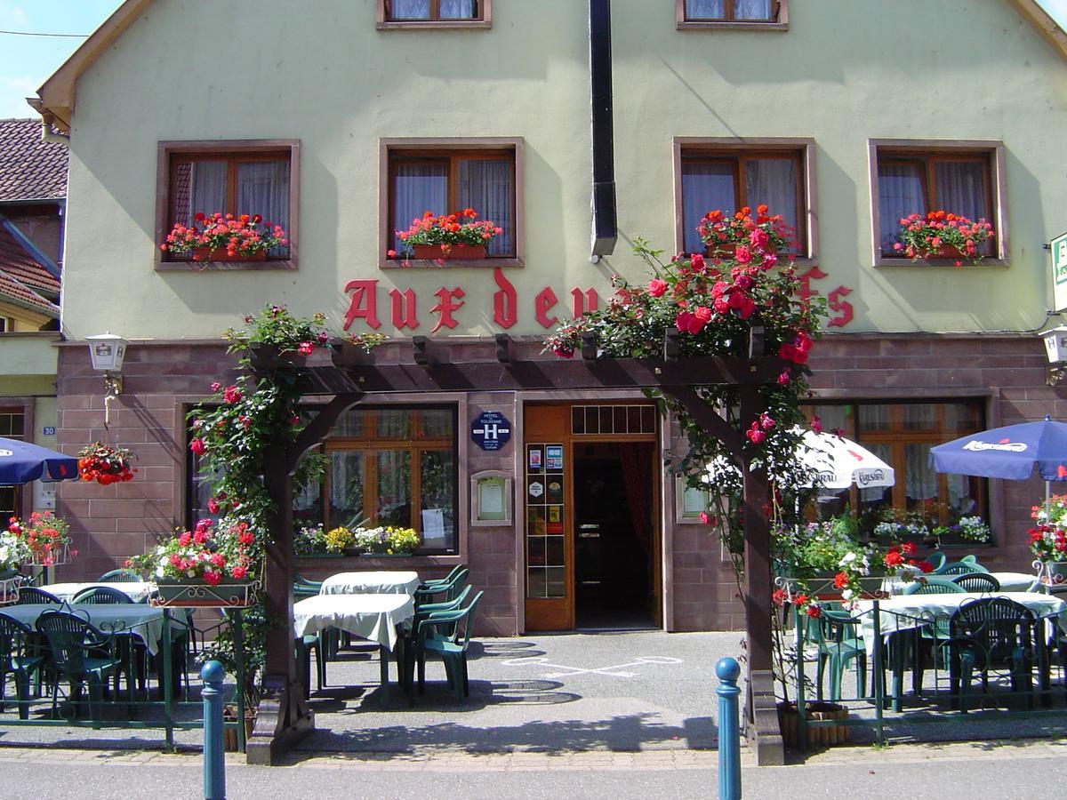 Aux Deux Clefs Hotel Marmoutier Exterior photo